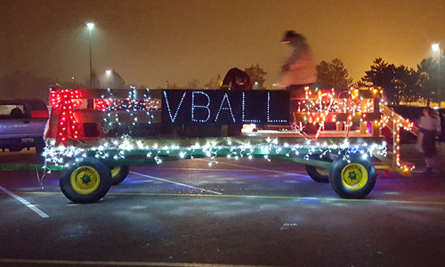 VBALL Winterfest Parade Float