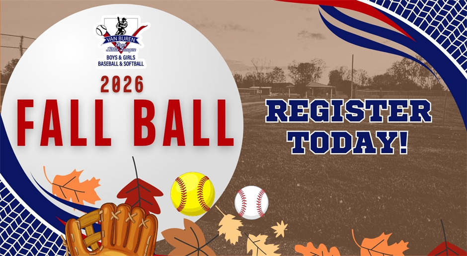 Fall Ball Registrtion Now Open!!!